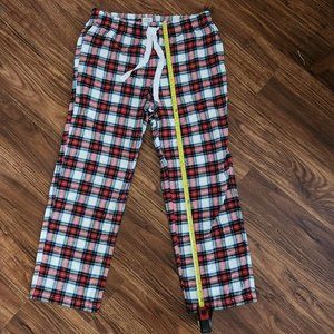 J Crew Womens NWT Plaid Flannel Pajama Bottoms Size Medium